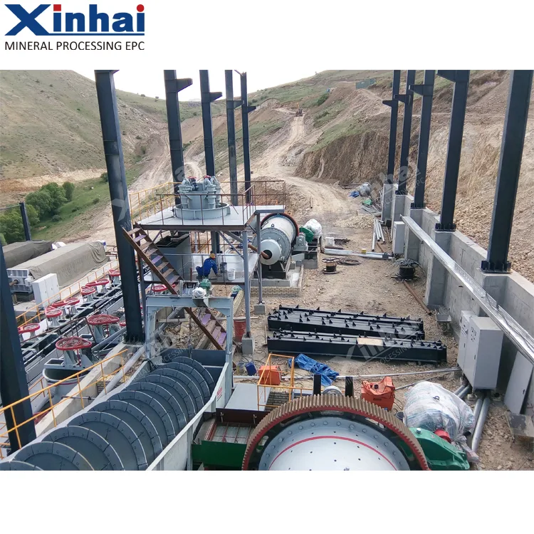 Spodumene lithium processing plant